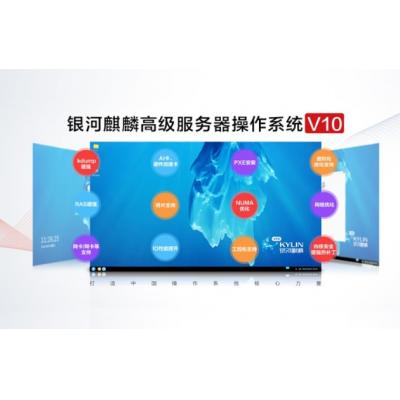 银河麒麟高级服务器操作系统 V10 一年升级支持